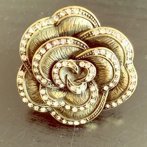 Flower Costume Cocktail Ring